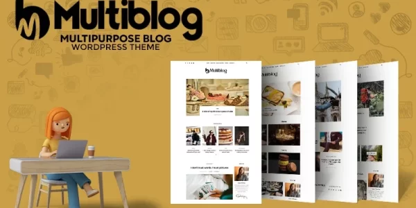 Multiblog – Multipurpose Blog WordPress Theme 1.1.0 GPL Theme