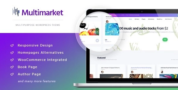 Multimarket WooCommerce Marketplace Theme 1.1.7 GPL Theme