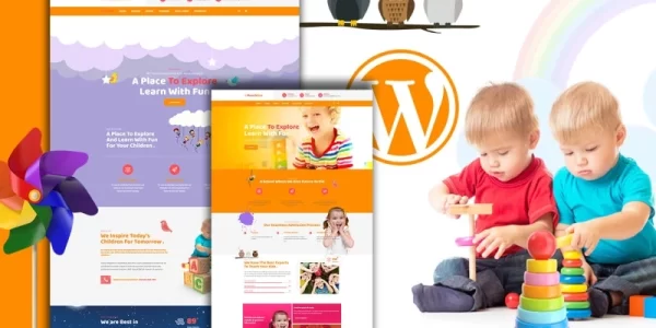 Munchkins Preschool WordPress Theme 1.0.1 GPL Theme