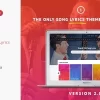 Muusico Song Lyrics WordPress Music Theme 2.9.8.1 GPL Theme