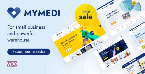 MyMedi Responsive WooCommerce WordPress Theme 1.5.2 GPL Theme