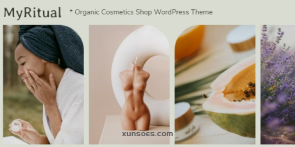 MyRitual Organic Cosmetics Shop WordPress Theme 1.1 GPL Theme
