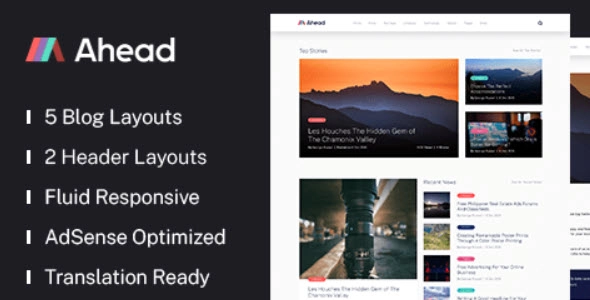MyThemeShop Ahead WordPress Theme 1.0.12 GPL Theme