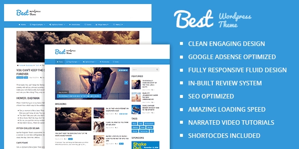 MyThemeShop Best 2.2.9 GPL Theme