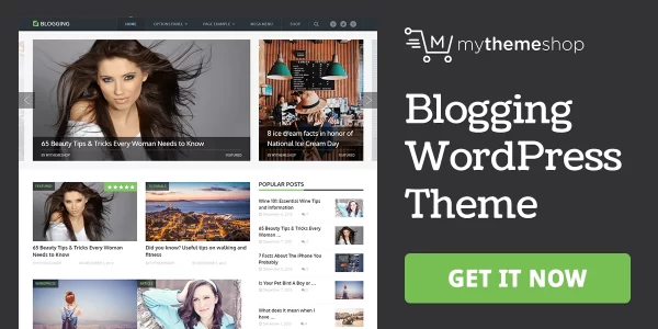 MyThemeShop Blogging WordPress Theme 3.1.2 GPL Theme