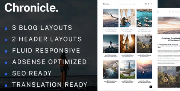 MyThemeShop Chronicle WordPress Theme 1.0.8 GPL Theme