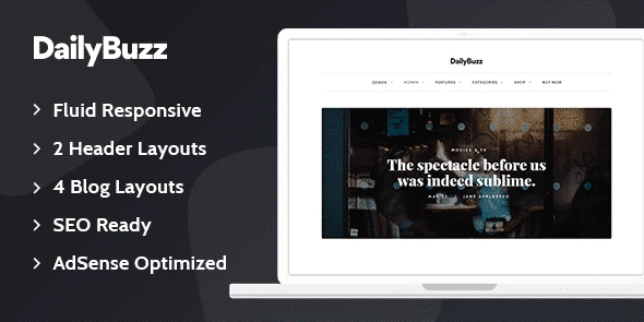 MyThemeShop DailyBuzz WordPress Theme 1.0.9 GPL Theme