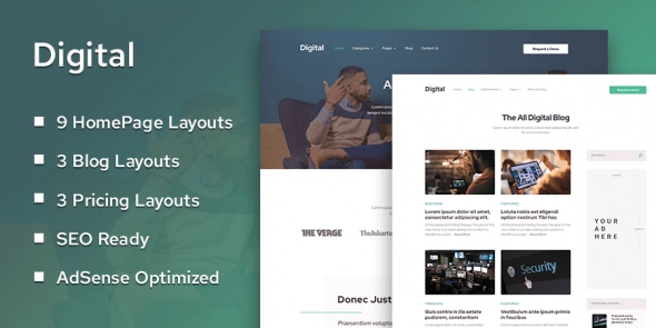 MyThemeShop Digital 1.0.17 GPL Theme