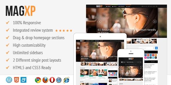 MyThemeShop MagXP 3.2.9 GPL Theme