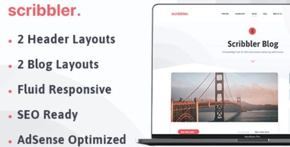 MyThemeShop Scribbler Theme 1.0.12 GPL Theme