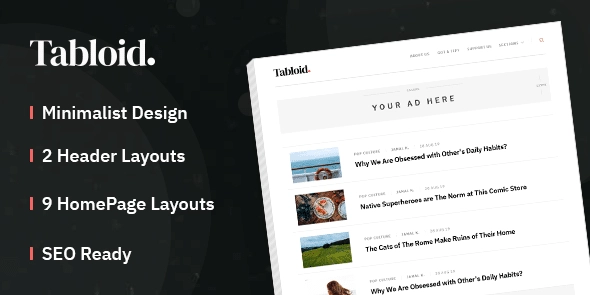 MyThemeShop Tabloid 1.0.10 GPL Theme