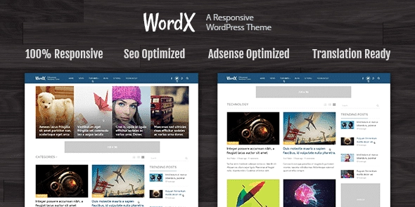 MyThemeShop WordX 1.3.7 GPL Theme