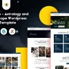 Myastro Astrology and Horoscope WordPress Template WordPress Theme 1.0.0 GPL Theme