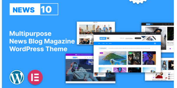 NEWS10-News, Blog Magazine WordPress Theme 1.0.0 GPL Theme