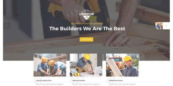 Nah Construction, Building Business WordPress 1.1.6 GPL Theme
