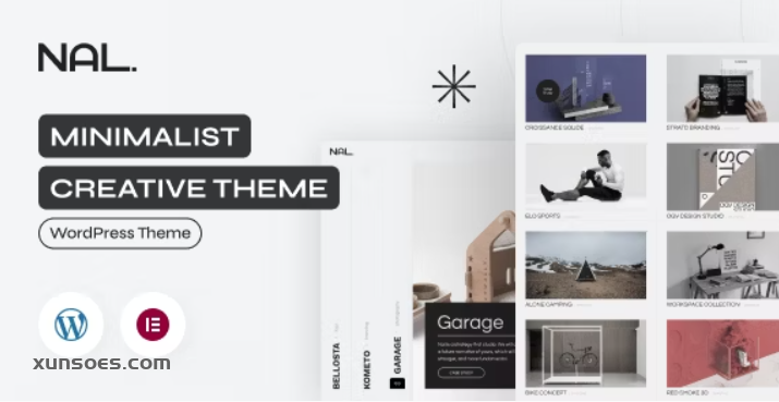 Nal Creative Portfolio WordPress Theme 1.0 GPL Theme