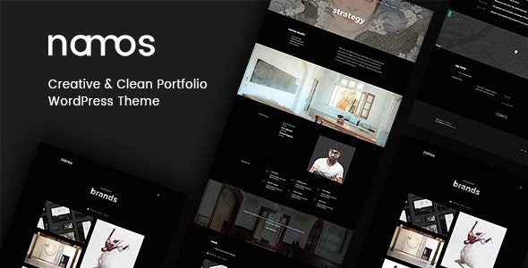 Namos Creative One/Multi-Page Portfolio WordPress Theme 1.2.0 GPL Theme