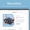 Narration A Responsive WordPress Blog Theme 1.9 GPL Theme