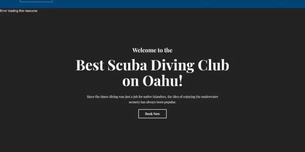 NavyBlue Scuba Diving Club Responsive WordPress Theme 1.0.0 GPL Theme