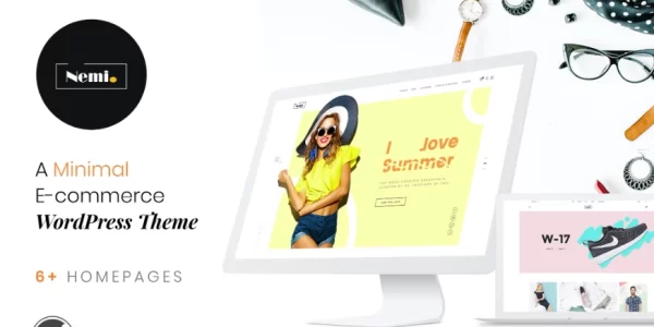Nemi | Multi Store Responsive WordPress Theme 2.1.1 GPL Theme