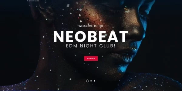Neobeat Night Club Entertainment WordPress Theme 1.0.0 GPL Theme