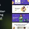 Ness Marketing Agency SMM WordPress Theme 1.0.0 GPL Theme