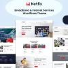 Netfix – Broadband Internet Services WP Theme 1.1.3 GPL Theme