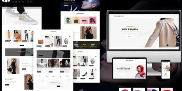 New Fashion – The Elementor Fashion Shop WordPress theme WordPress Theme 1.1 GPL Theme