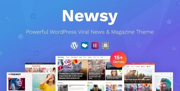 Newsy Viral News Magazine WordPress Theme 2.4.1 GPL Theme