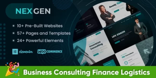 Nexgen Consulting and Business WordPress Theme 1.1.2 GPL Theme