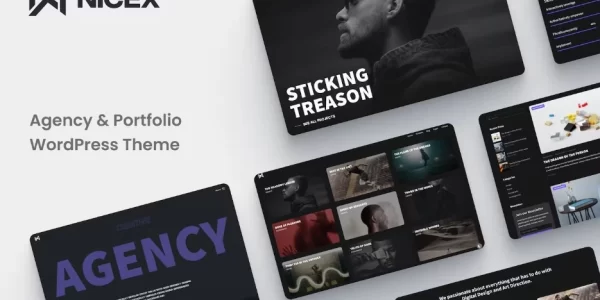 Nicex Creative Portfolio Theme 1.0.3 GPL Theme