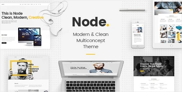 Node Digital Marketing Agency Theme 2.1 GPL Theme