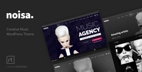 Noisa Music Producers, Bands Events Theme for WordPress 2.5.6 GPL Theme