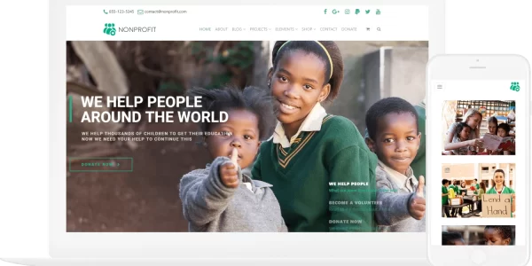 Nonprofit WordPress Theme 2.0.2 GPL Theme