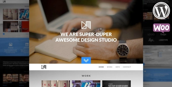 Nonus Parallax WordPress Portfolio 4.0 GPL Theme