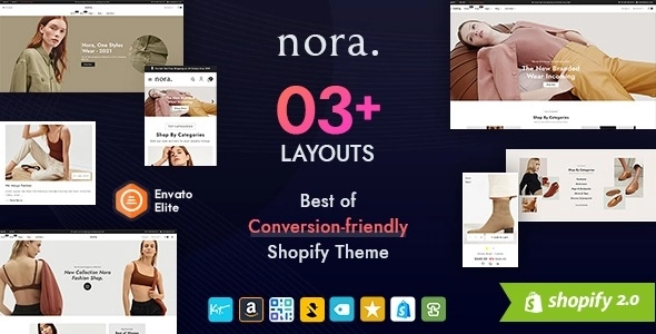 Nora WooCommerce Theme for eCommerce Stores 1.1.4 GPL Theme