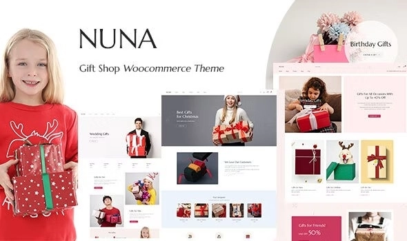 Nuna – Gift Store WooCommerce Theme 1.0.0 GPL Theme