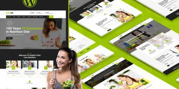 Nutralift | Wellness Nutritionist WordPress Theme 1.0.0 GPL Theme