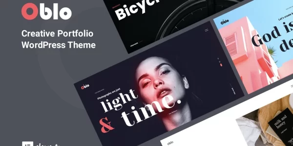 Oblo Creative Portfolio Agency Theme 1.3.4 GPL Theme