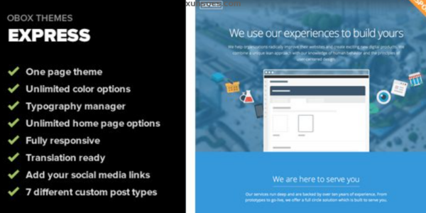 OboxThemes Express WordPress Theme 1.2.2 GPL Theme