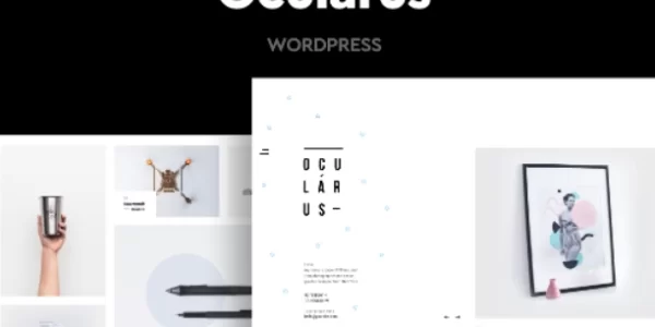 Ocularus Minimal Photography WordPress Theme 1.6 GPL Theme