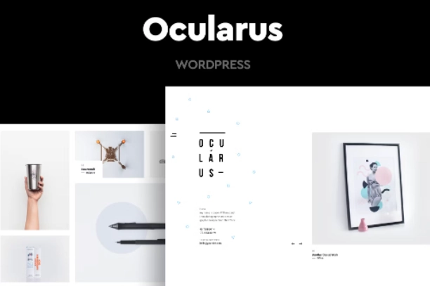 Ocularus Minimal Photography WordPress Theme 1.6 GPL Theme