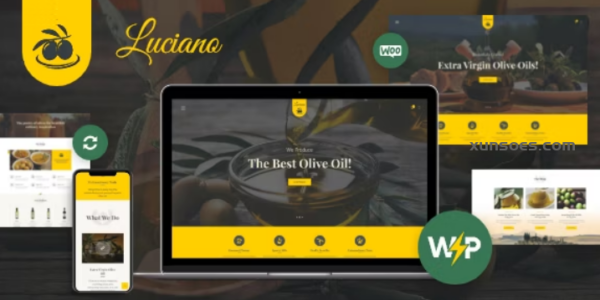 OliveOil Oil Farm Vinegars Theme 1.5.7 GPL Theme