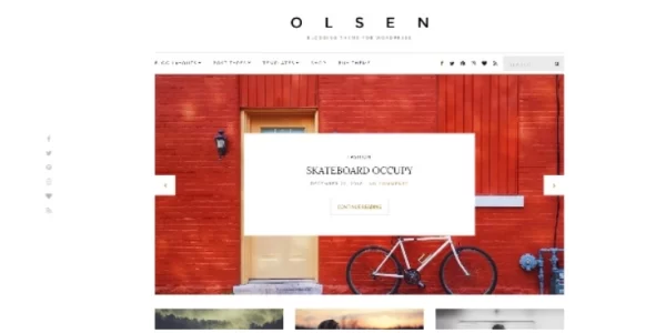 Olsen – CSSIgniter 2.8.3 GPL Theme