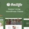 Onilife Senior Living WordPress Theme 1.1.1 GPL Theme