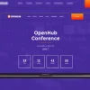 OpenHub Events Conference 1.5 GPL Theme