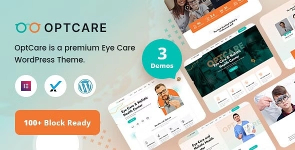 Optcare Eye Care WordPress Theme +RTL 1.0.0 GPL Theme