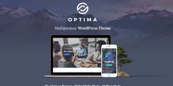 Optima Multipurpose WordPress Theme 1.2.3 GPL Theme