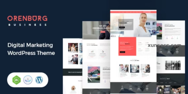 Orenburg Business Consulting WordPress Theme 2.3 GPL Theme
