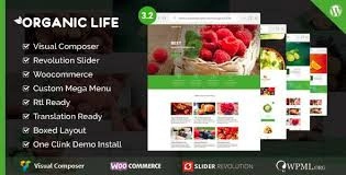 Organic Life Ecology Environmental Theme 3.1 GPL Theme